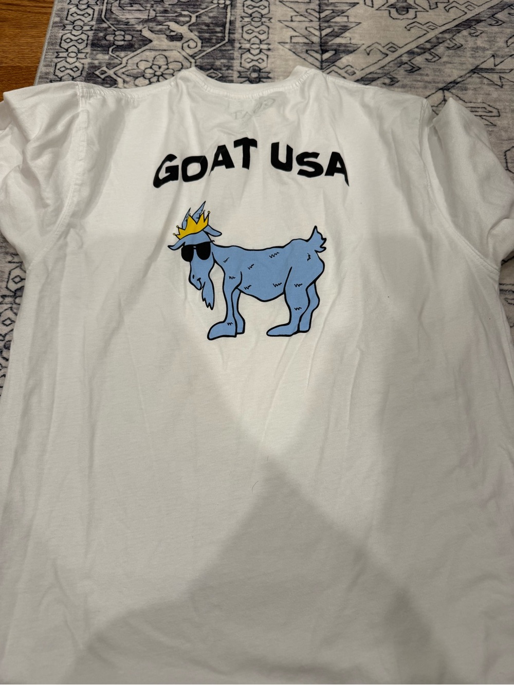 Big GOAT Long Sleeve T-Shirt- large